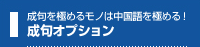 成句オプション